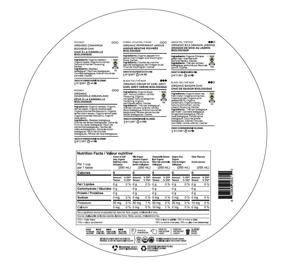 DAVIDsTEA Classic Faves Sachet Tea Wheel - Image 4