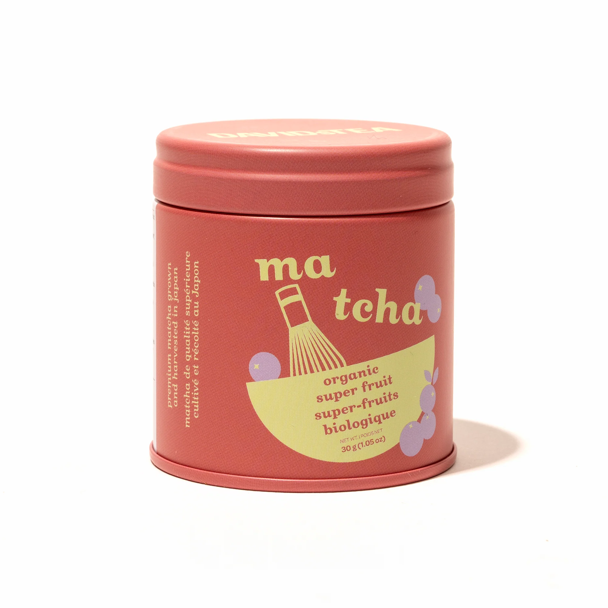 DAVIDsTEA Organic Super Fruit Matcha Mini Tea Tin - Image 3