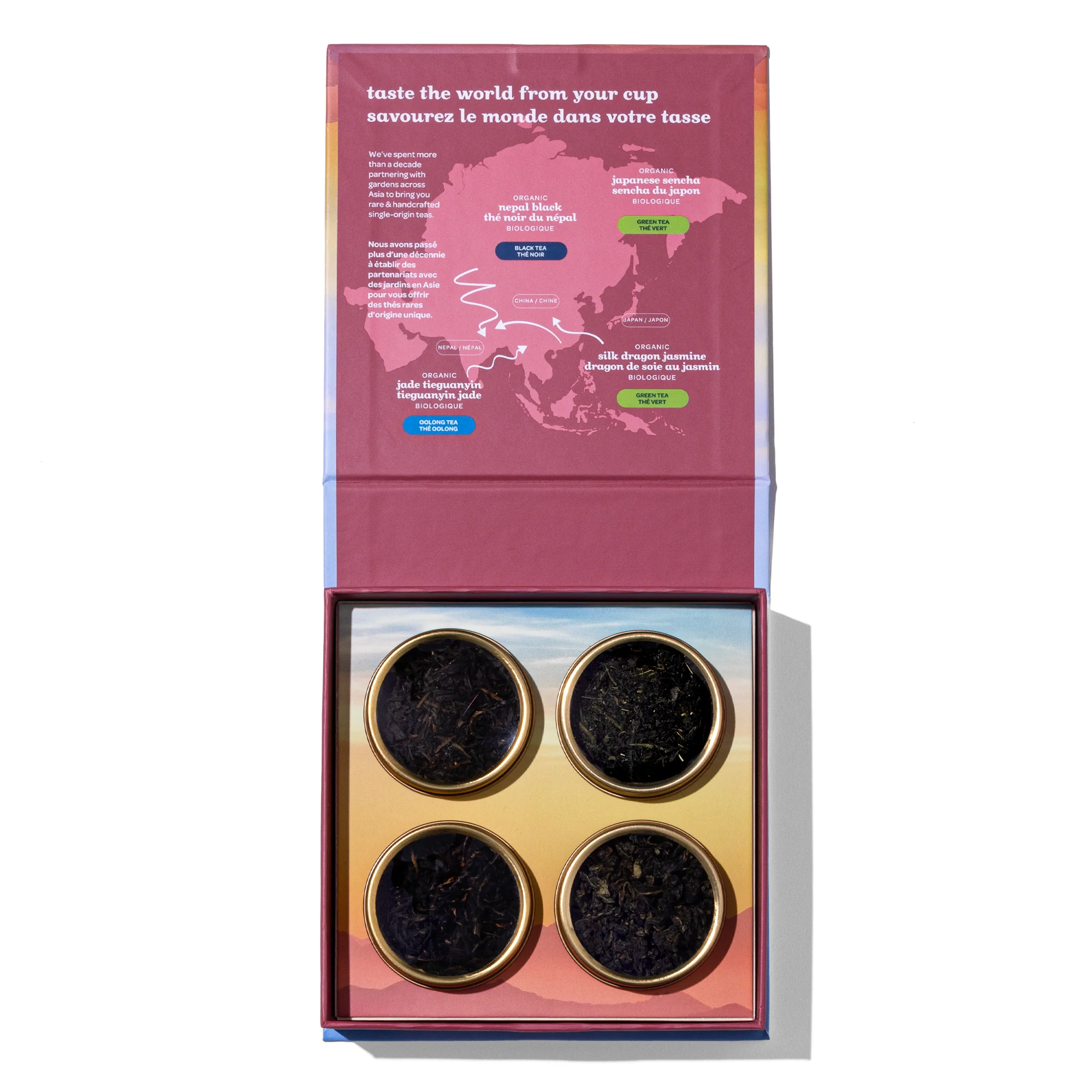 DAVIDsTEA Tea Voyage Garden to Cup 4 Tea Sampler - Image 2