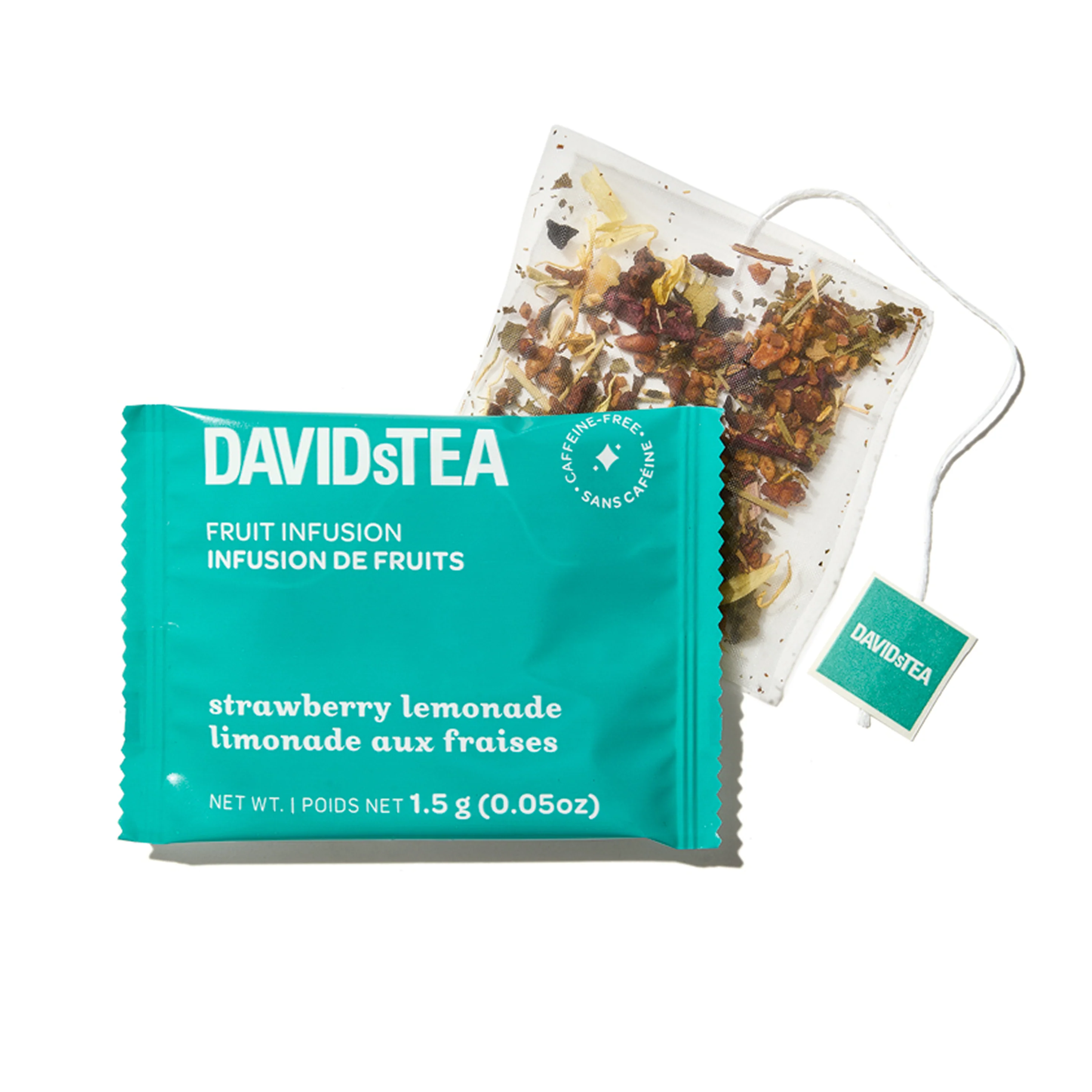 DAVIDsTEA Strawberry Lemonade Tea Pack of 12 Sachets — SKU SB-FB6799-73E75CF98918F7 - Image 2