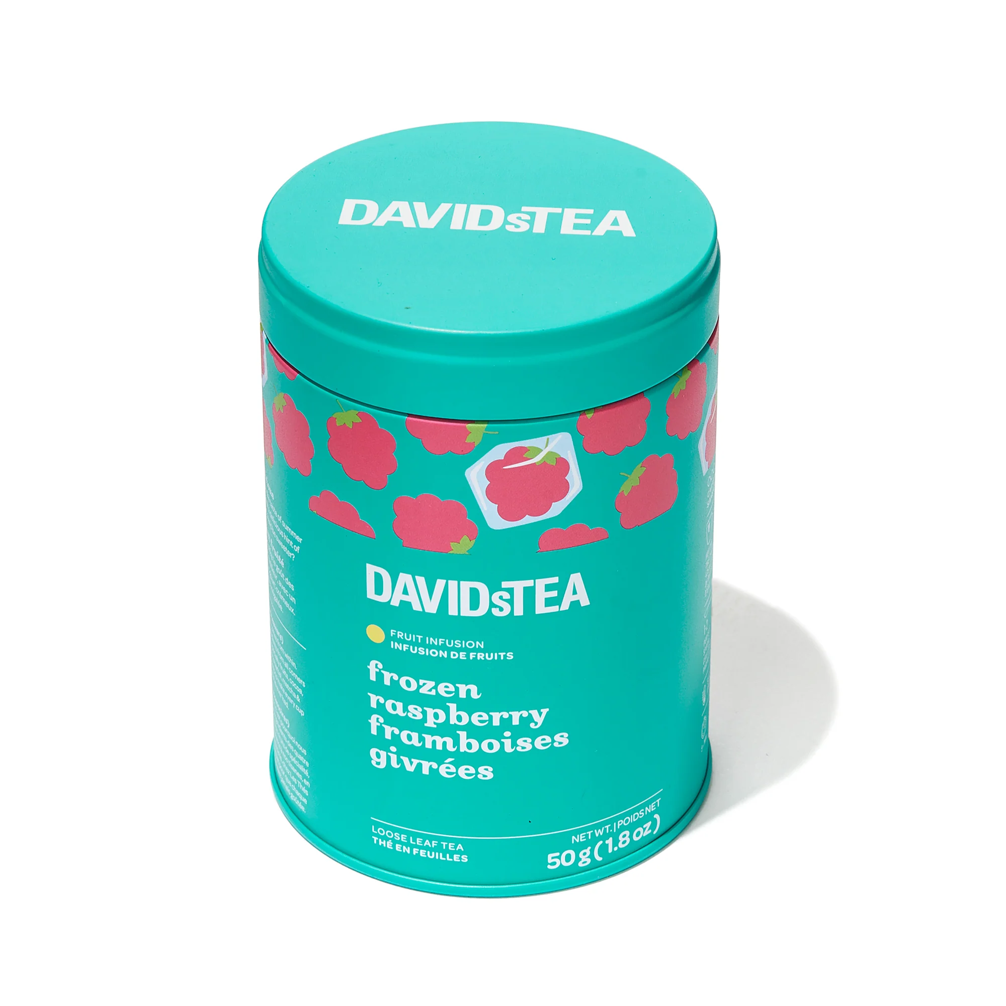 DAVIDsTEA Strawberry Rhubarb Parfait Tea Loose Leaf Tin - Image 2