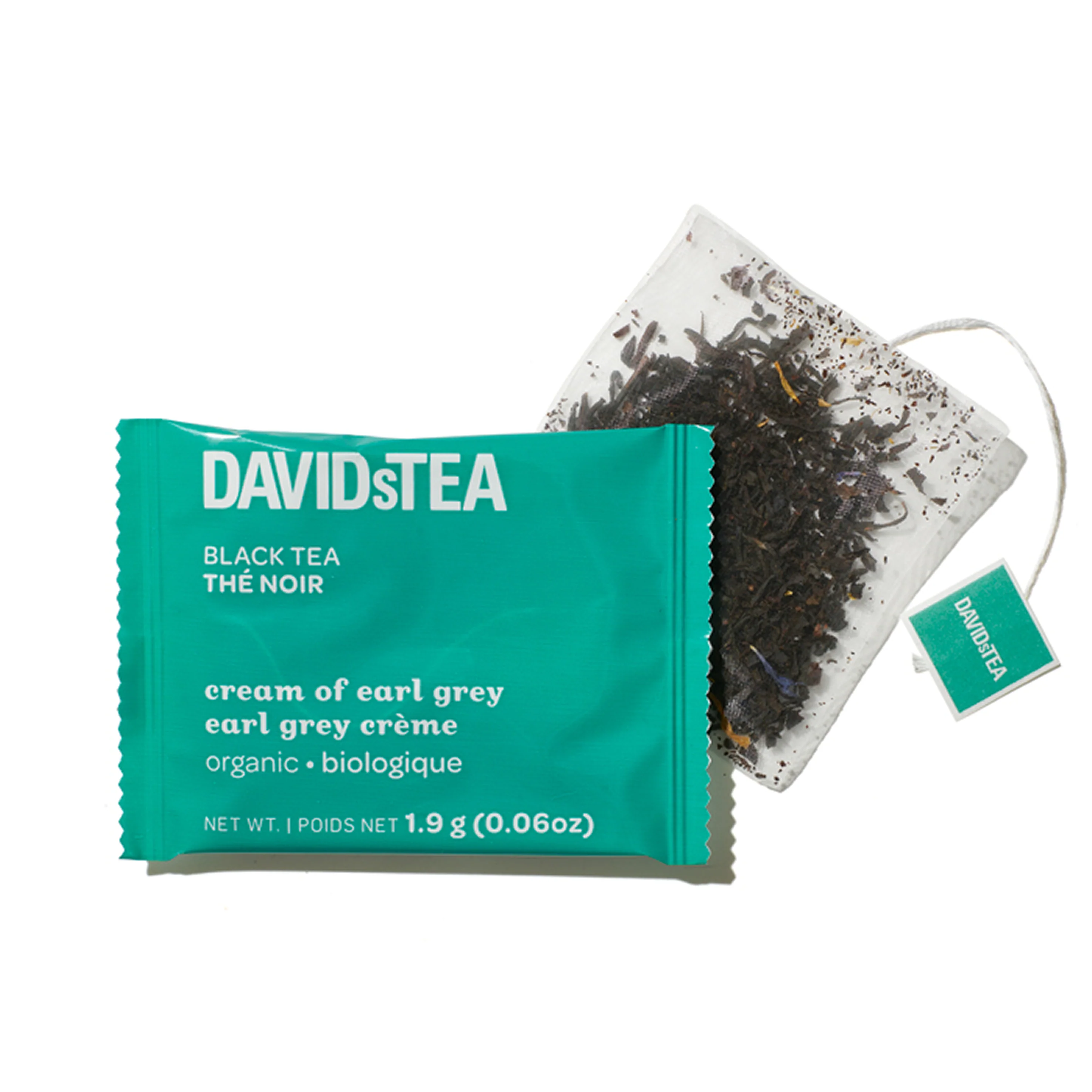 DAVIDsTEA Organic Cream of Earl Grey Tea Pack of 12 Sachets — SKU SB-FB6799-EA3BDD30ED27BC - Image 2