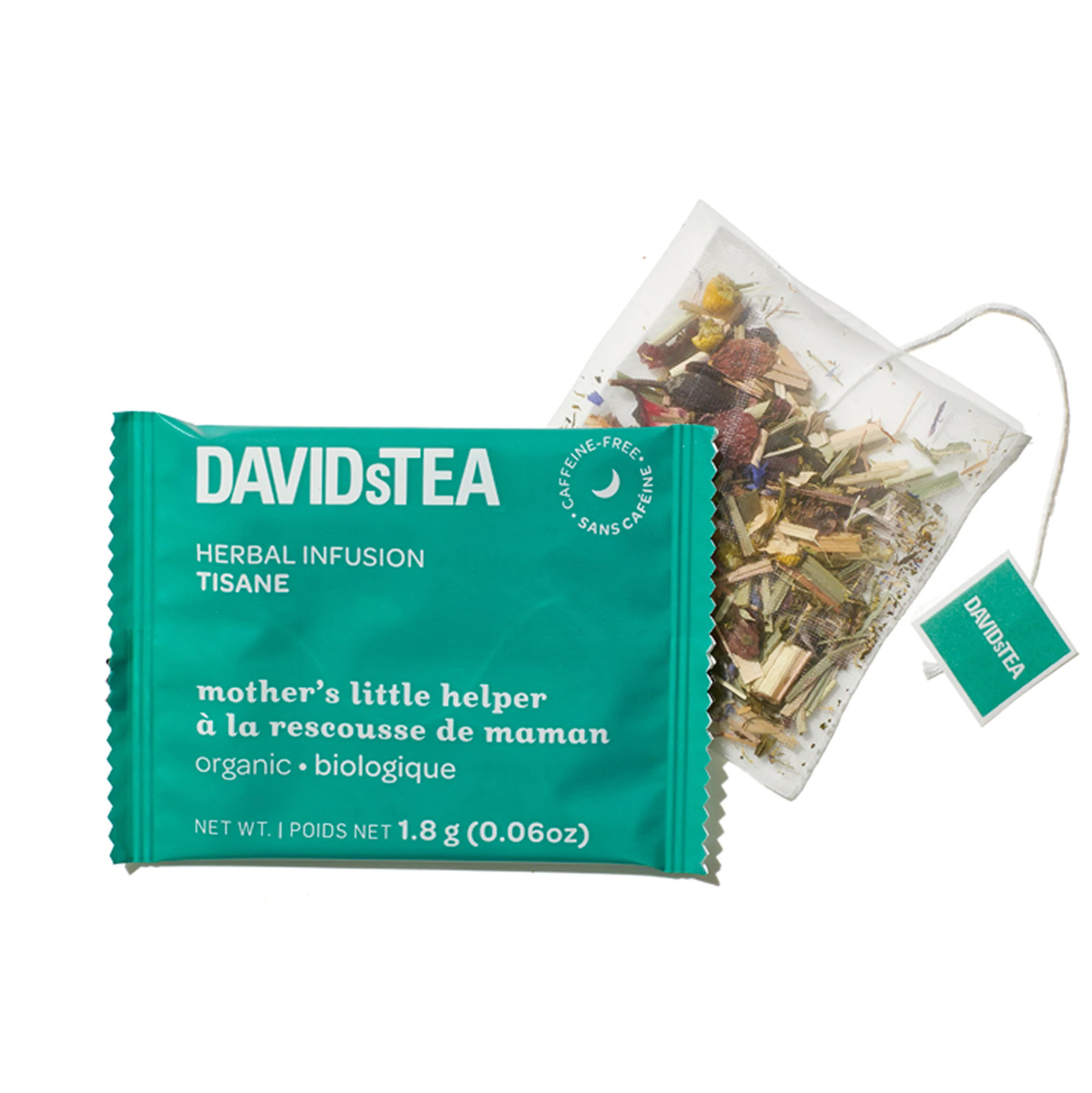 DAVIDsTEA Organic Mother's Little Helper Tea Pack of 12 Sachets — SKU SB-FB6799-D949050041C04D - Image 3