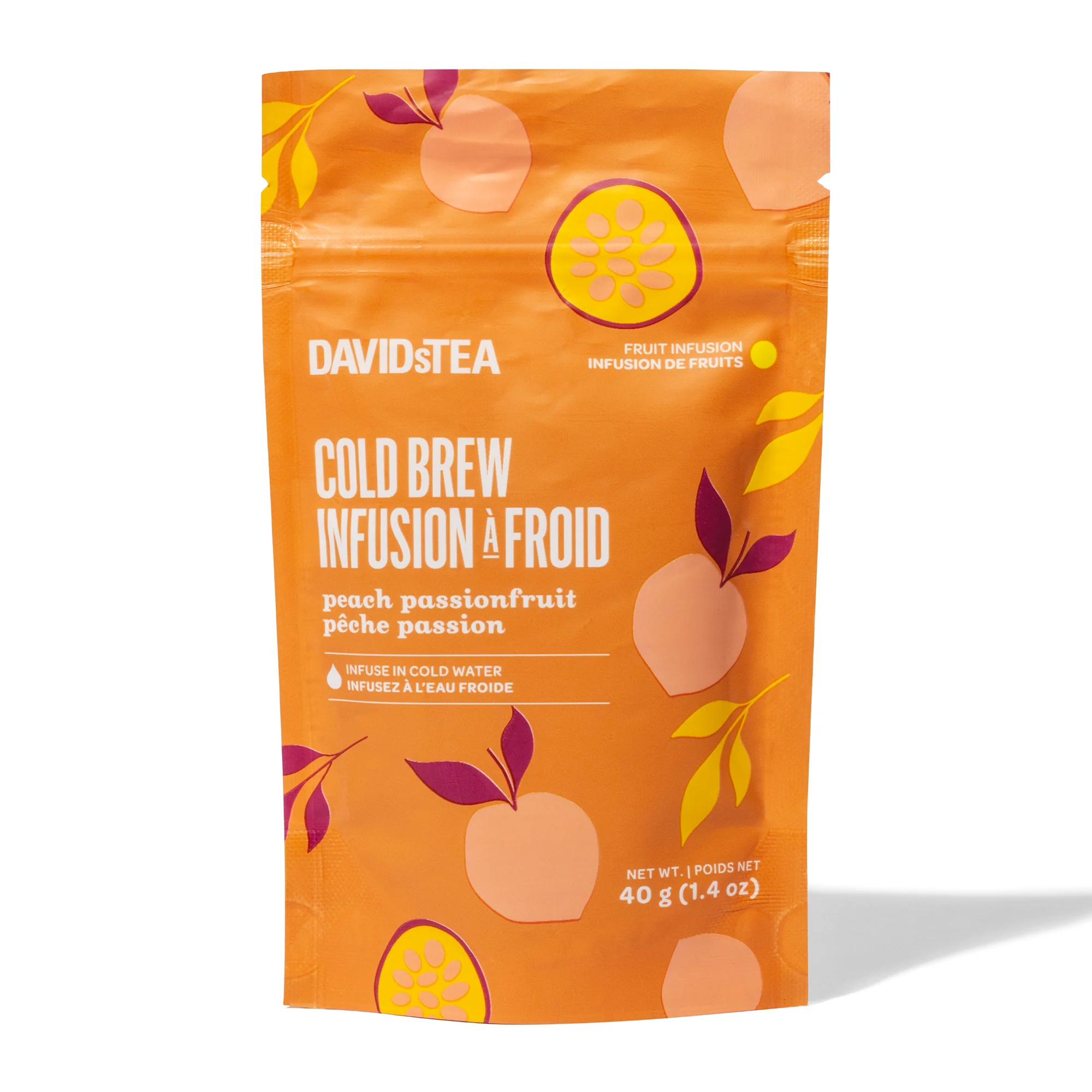 DAVIDsTEA Peach Passionfruit Cold Brew Tea — SKU SB-FB6799-7F30181370250C