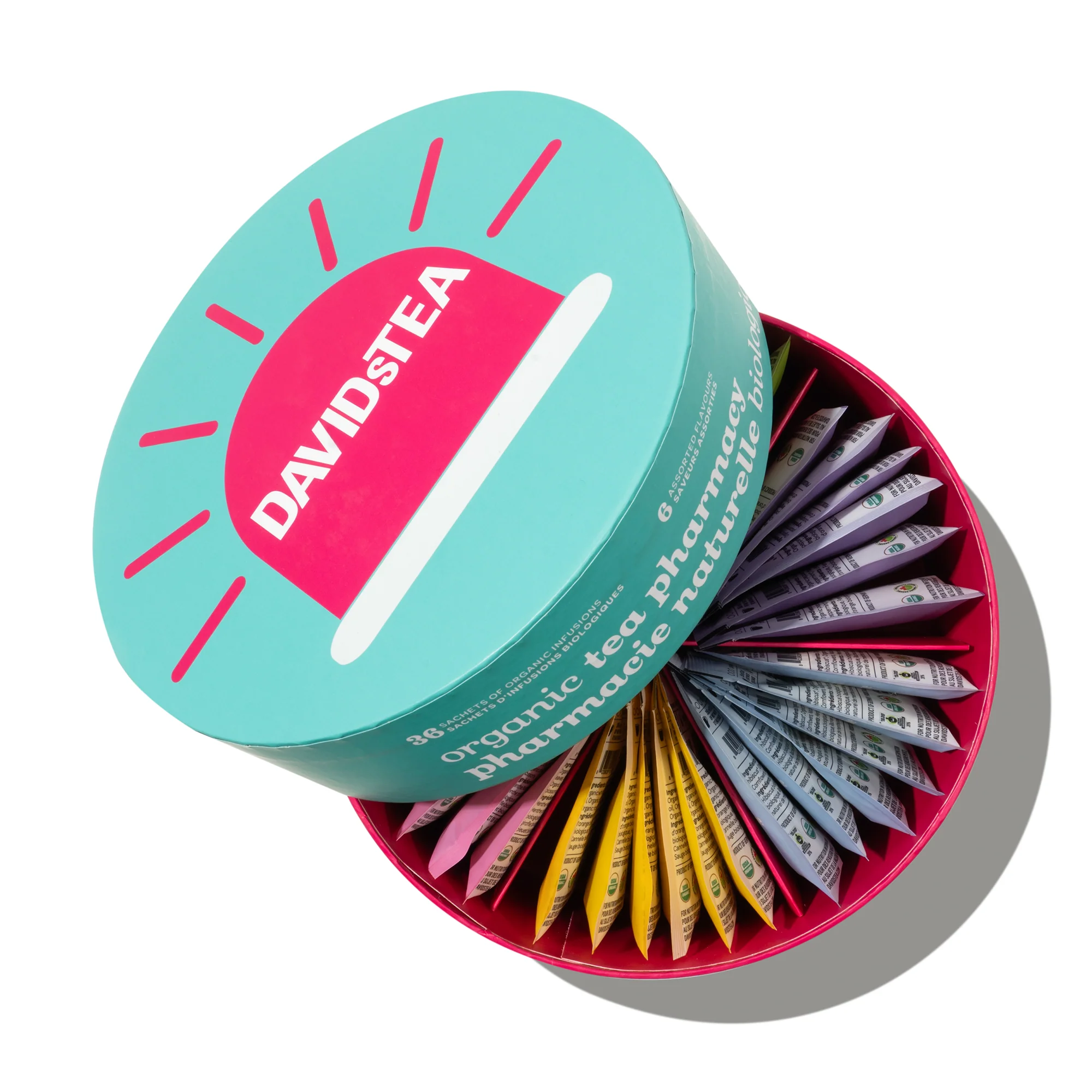 DAVIDsTEA Organic Tea Pharmacy Sachet Tea Wheel — SKU SB-FB6799-70D024189219B0 - Image 2