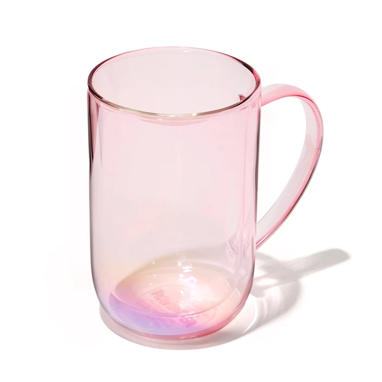 DAVIDsTEA Iridescent Pink Double Walled Glass Nordic Mug — SKU SB-FB6799-908183E819CCEC Cup - Image 3