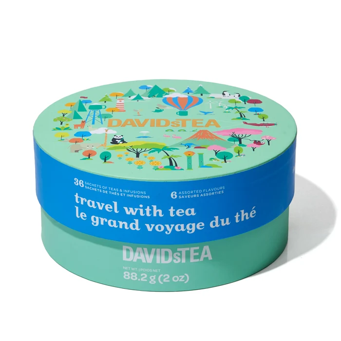 DAVIDsTEA Travel with Tea Sachet Tea Wheel Cup - Image 3
