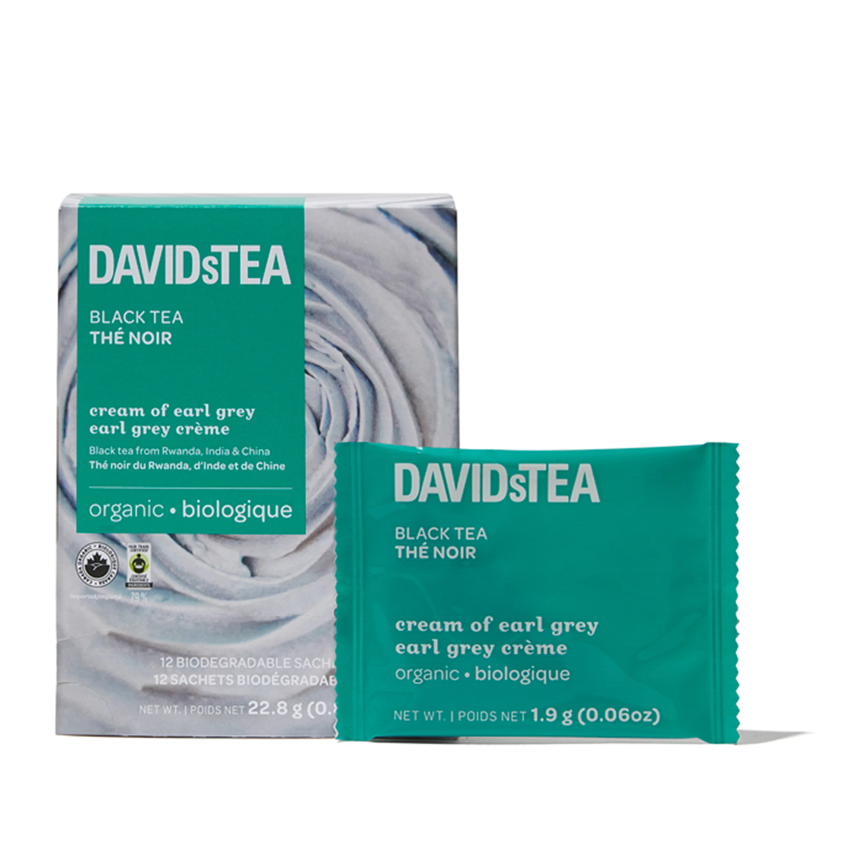 DAVIDsTEA Organic Cream of Earl Grey Tea Pack of 12 Sachets — SKU SB-FB6799-F45FC220FCCE2B - Image 2