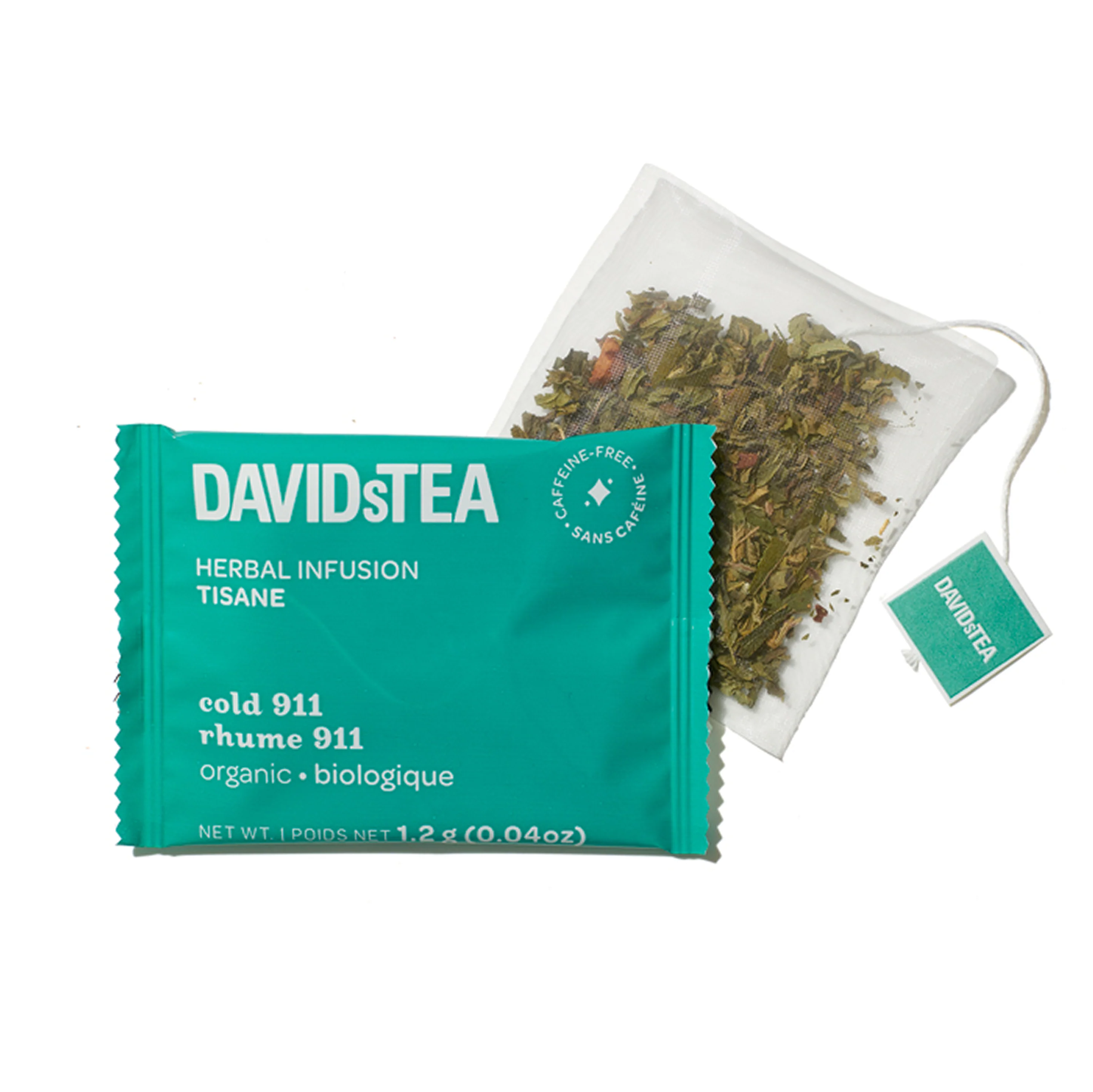 DAVIDsTEA Organic Cold 911 Tea Pack of 12 Sachets — SKU SB-FB6799-9E5E419A5B5553 - Image 2