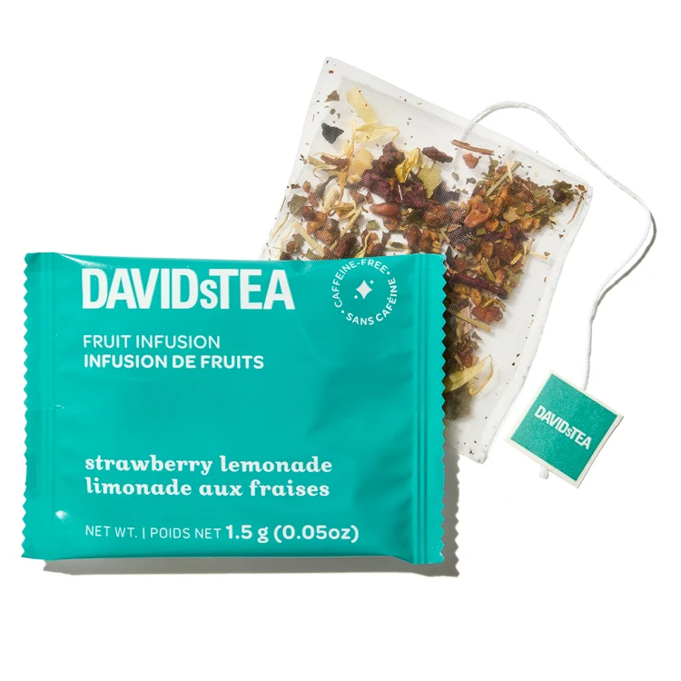 DAVIDsTEA Strawberry Lemonade Tea Pack of 12 Sachets — SKU SB-FB6799-F41118C455460E - Image 2