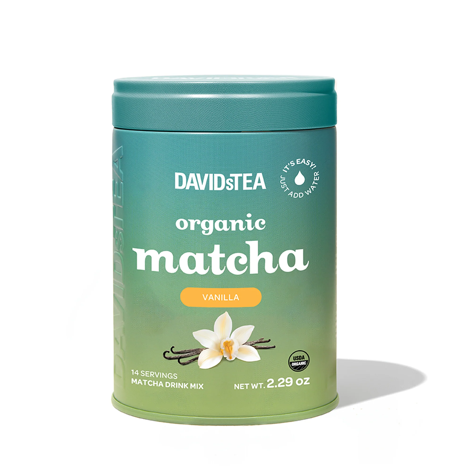 DAVIDsTEA Organic Vanilla Matcha Tea Tin — SKU SB-FB6799-C1F88F38EF1CA6