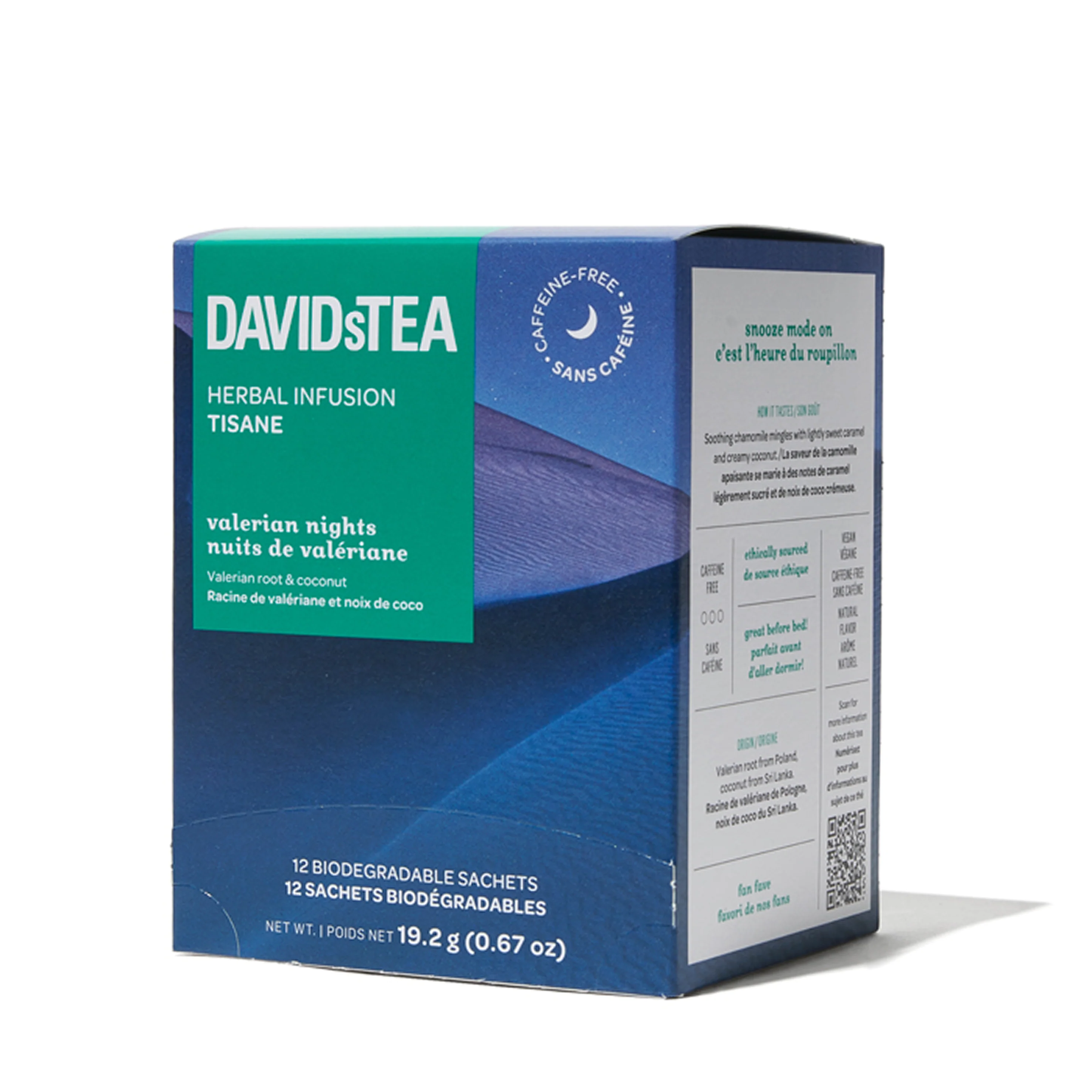 DAVIDsTEA Valerian Nights Tea Pack of 12 Sachets — SKU SB-FB6799-2C339851BBAD9C - Image 3