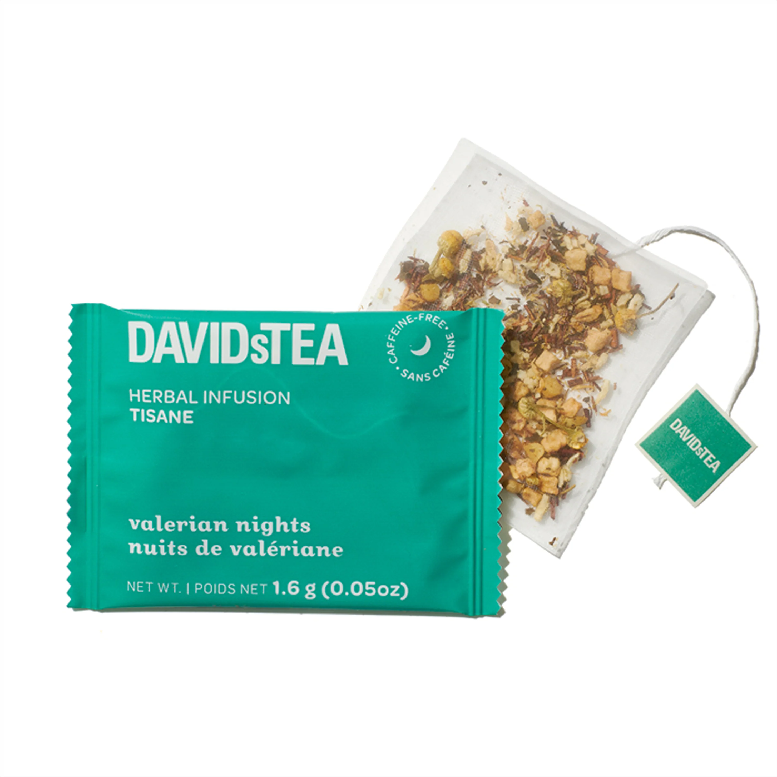 DAVIDsTEA Valerian Nights Tea Pack of 12 Sachets — SKU SB-FB6799-2C339851BBAD9C - Image 2